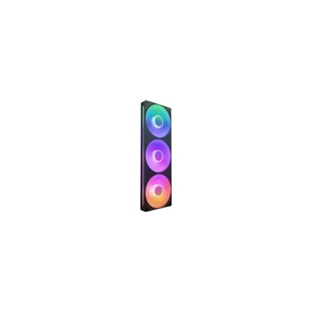 NZXT F Series F360 RGB Core Single Frame Fan Unit 1-Pack - Sleek 120mm Black Design for Superior Cooling and Stunning LED Effect
